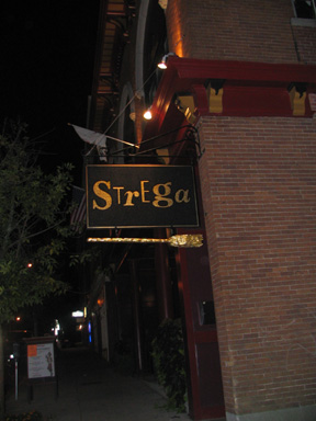 entrance to Strega tavern