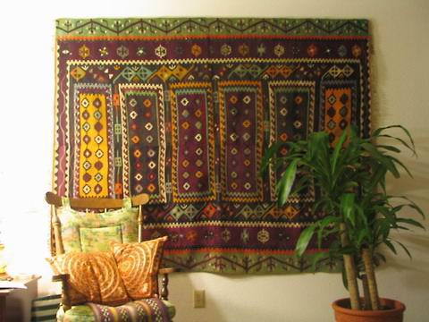 our kilim at home