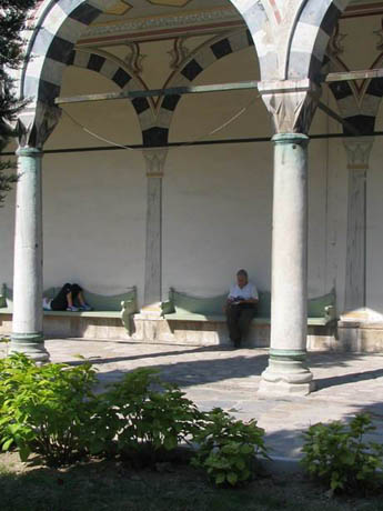 inside Topkapa Palace but outside the Harem