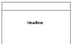 headline layout